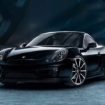 Porsche Cayman negro