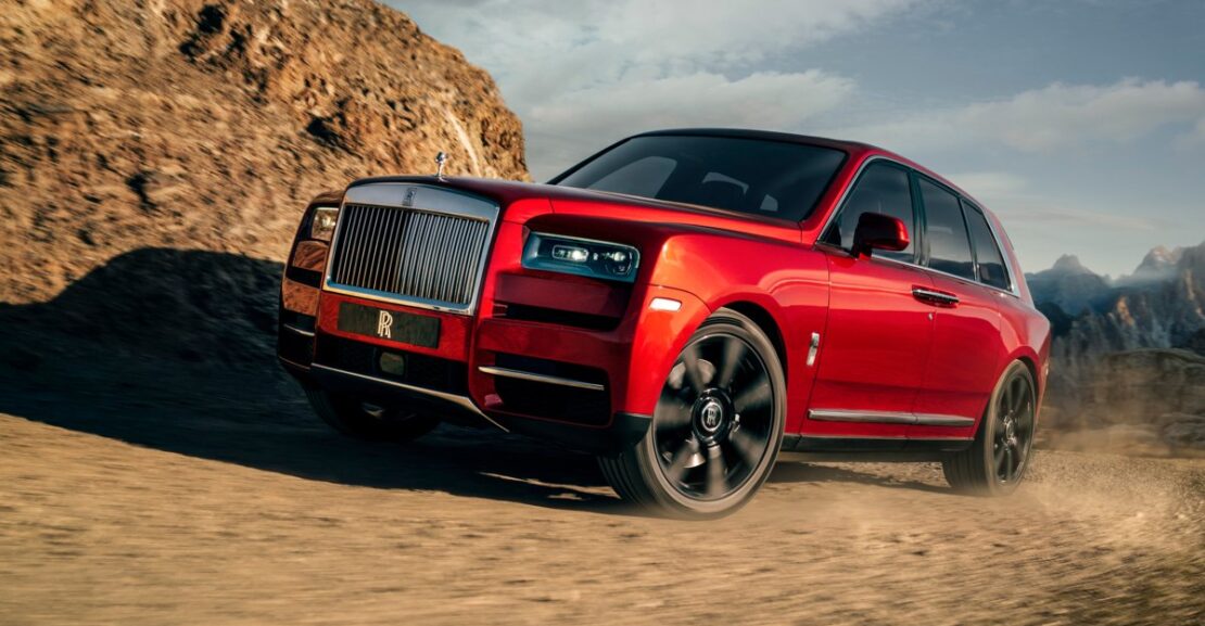 Vista exterior del Rolls-Royce Cullinan