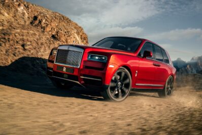 Vista exterior del Rolls-Royce Cullinan