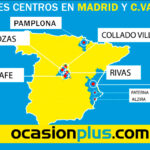 Puedes encontrarnos en 9 grandes centros en Madrid, Valencia y Navarra.