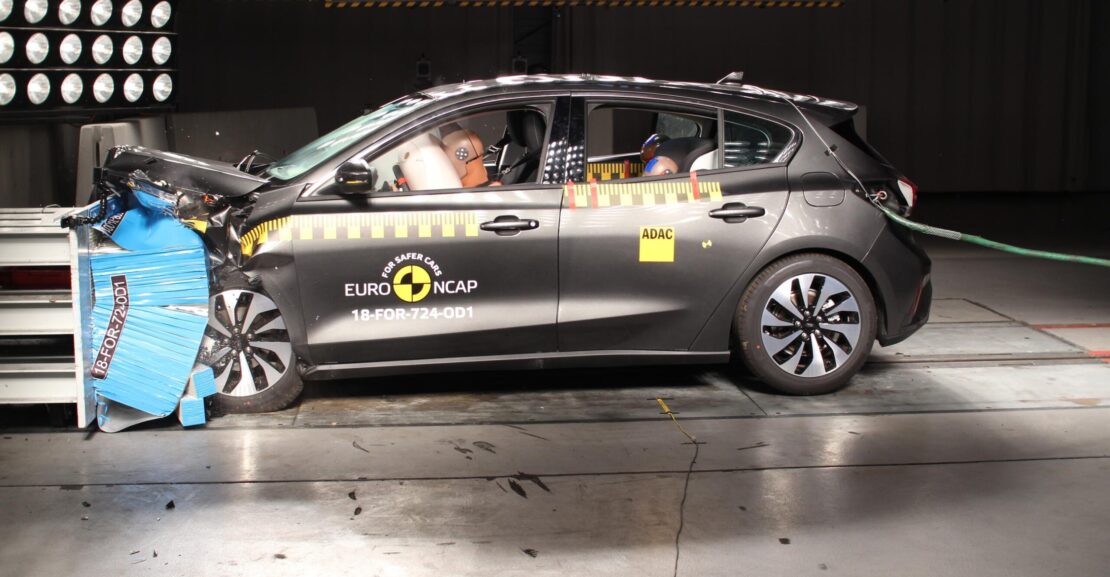 Ford Focus, 5 estrellas Euro Ncap