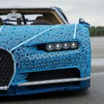 Bugatti Chiron fabricado con piezas de Lego