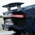 Bugatti Chiron fabricado con piezas de Lego