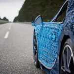 Bugatti Chiron fabricado con piezas de Lego