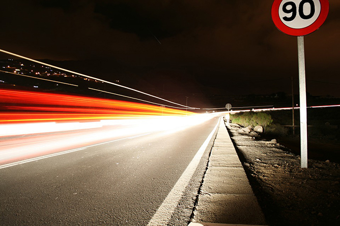 La DGT bajaré el límite de velocidad a 90 km/h en 7.000 kilómetros de vías secundarias