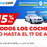 15% de descuento en coches de más de 10.000 euros hasta el 17 de abril