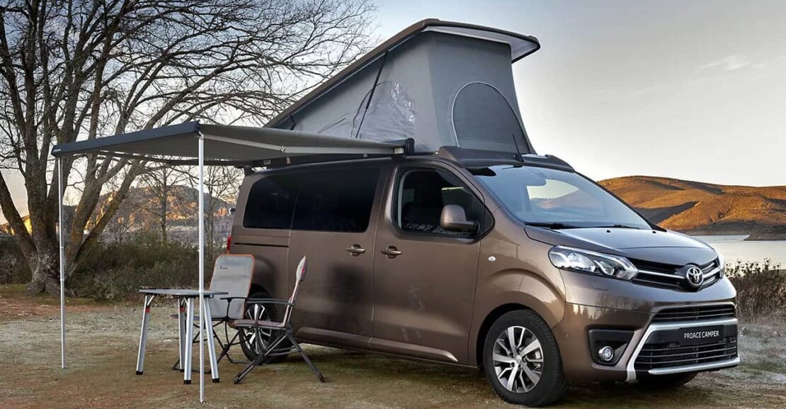 Toyota proace verso camper