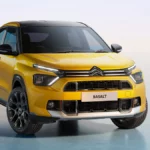 Citroën Basalt Vision de color amarillo