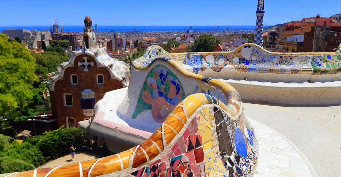 Vista del Parq Güell