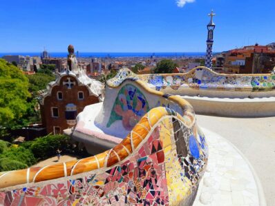 Vista del Parq Güell