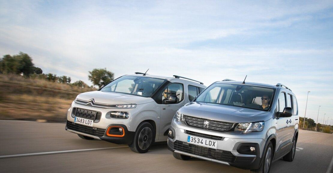 El Citroen Berlingo y Peugeot Rifter