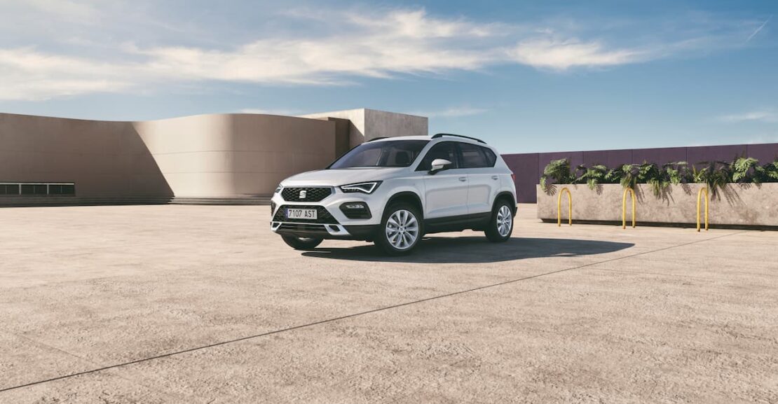 SEAT Ateca SUV compacto de color blanco