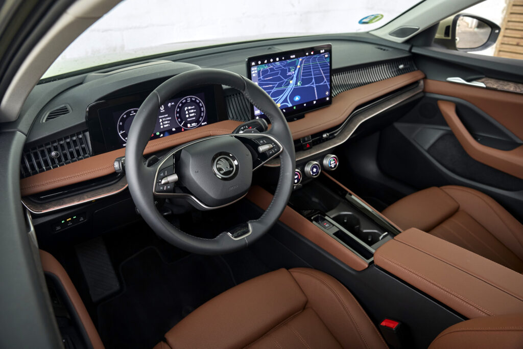 Skoda Superb interior