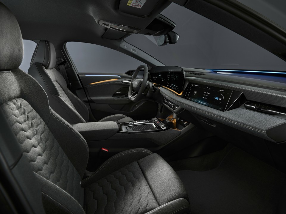 Interior del Audi A6 e-tron