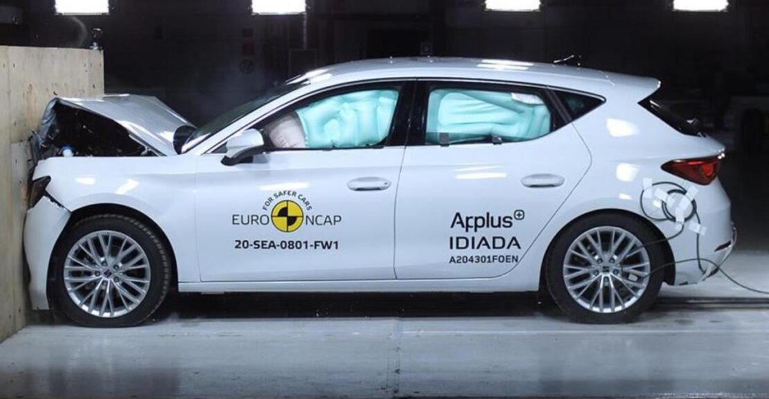 Choque de vehículo en la Euro NCAP