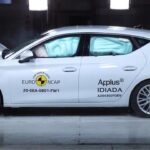 Choque de vehículo en la Euro NCAP