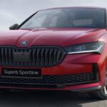 Skoda Superb Sportline de color rojo